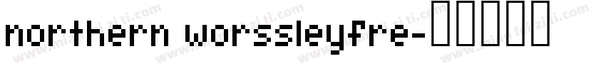 northern worssleyfre字体转换